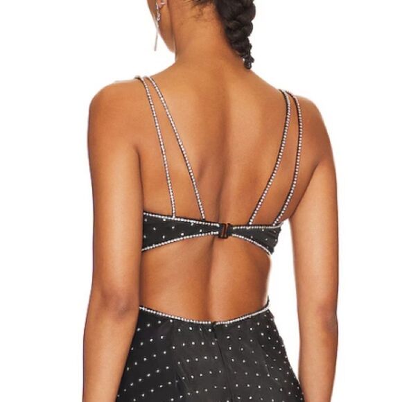 NWT Revolve L’Academie Emme Midi Dress in Black XS - Picture 8 of 15